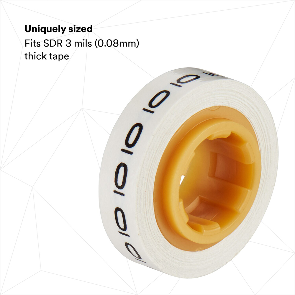 3M ScotchCode Wire Marker Tape Dispenser